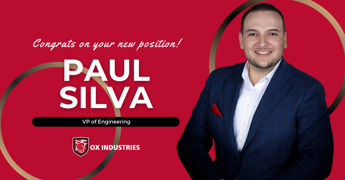 Paul Silva, VP of Engineering for Ox Industries.