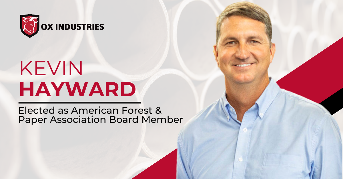 Kevin Hayward elected to American Forest & Paper Association Board of Directors