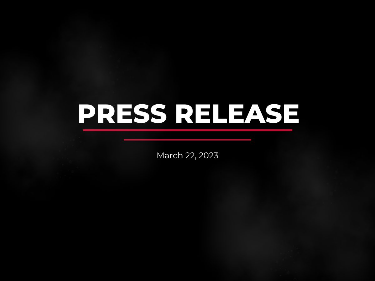 Ox Industries Press Release March 2023