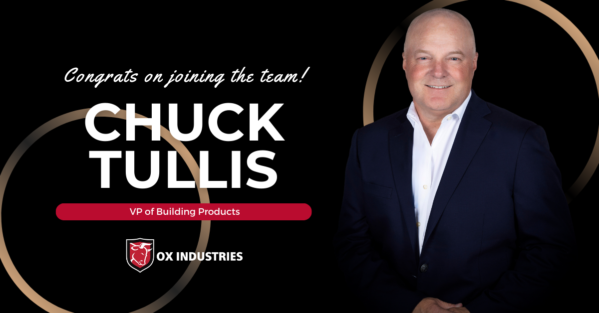 Chuck Tullis, VP of Building Products